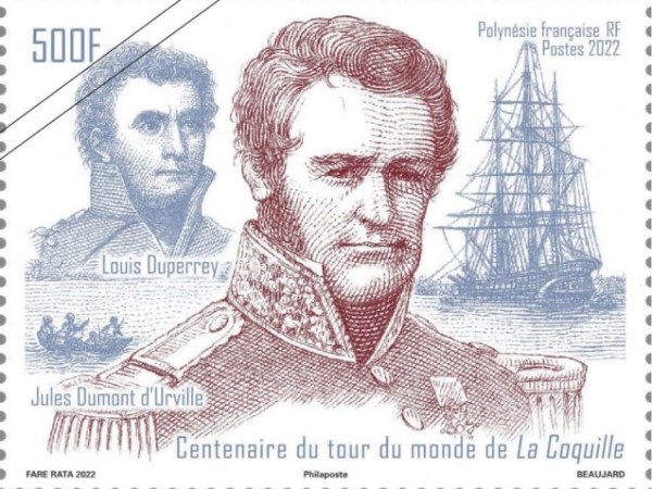 Sur les traces de Dumont d&rsquo;Urville, jeune naturaliste – La Coquille&nbsp;(1822-1825)
